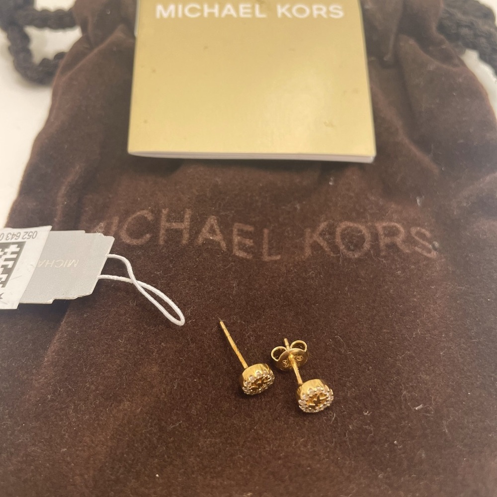 Michael Kors Gold Plated Earrings